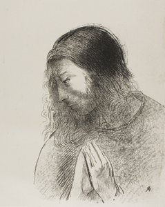Og jeg John så disse ting og hørte dem, plade 12 af 12 af Odilon Redon