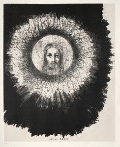 Og i Solens Skive skinner Jesu Kristi Ansigt af Odilon Redon