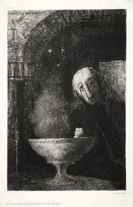 Og søgeren var engageret i en uendelig søgning af Odilon Redon