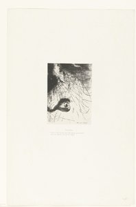 Antonius: Et eller andet sted må der eksistere arketyper, hvis kroppe kun er spejlinger Sainte Antoine: Il doit y avoir, quelque part, des figures primordiales, dont les corps ne sont que les images Tentation de Saint-Antoine (2) (serietitel) Anmodning fra af Odilon Redon