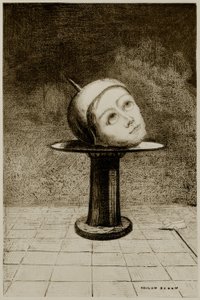 På skallen af Odilon Redon