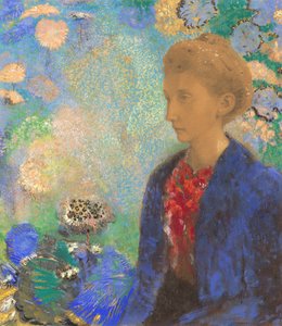 Baronesse de Domecy af Odilon Redon