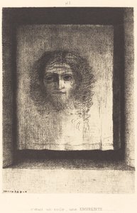 Det var et slør, et aftryk (Det var et slør, et aftryk) af Odilon Redon