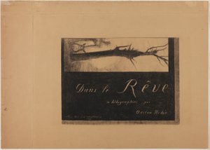 Forside-frontbillede, fra In Dreams af Odilon Redon