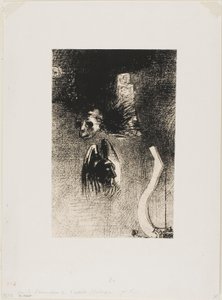 Frontispice til Iwan Gilkins Damnation af kunstneren af Odilon Redon