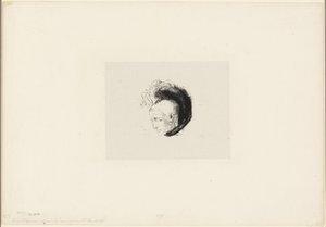 Frontispice til Le mouvement idéaliste en peinture (Den idealistiske bevægelse i malerkunsten) af André Mellerio af Odilon Redon