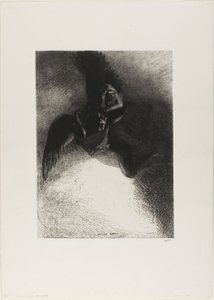 Frontispice til A Gustave Flaubert (Til Gustave Flaubert) af Odilon Redon