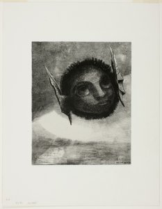 Gnome, tallerken seks fra In Dreams af Odilon Redon