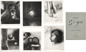 Hyldest til Goya af Odilon Redon