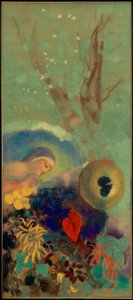 Hyldest til Leonardo da Vinci af Odilon Redon