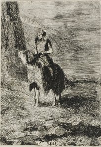 Rytter venter af Odilon Redon