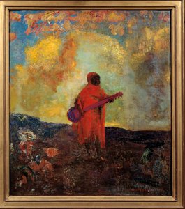 Arabisk maleri af Odilon Redon (1840-1916) 1893 søn. 0,5x0,44 m Paris, Museum of the Peute Palais. af Odilon Redon