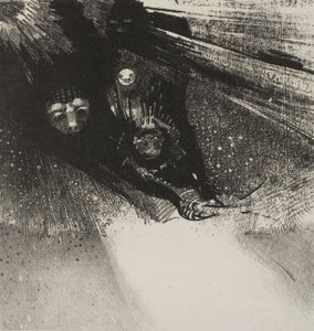 Larver So Bloodless and So Heseous, plade 5 af 6 af Odilon Redon
