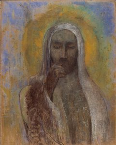 Stilhedens Kristus af Odilon Redon