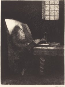 Læseren (The Reader) af Odilon Redon