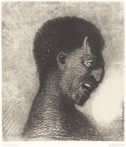 Satyren med det kyniske smil af Odilon Redon