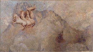 Solens vogn af Odilon Redon