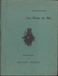 De onde blomster af Odilon Redon