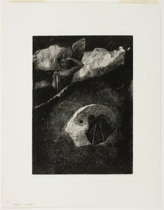 Limbo, tallerken fire fra In Dreams af Odilon Redon