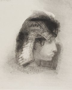Mine kys har smagen af frugt, der ville smelte i dit hjerte!, plade 4 af 24 af Odilon Redon