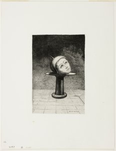 På Fadet, tallerken ti fra In Dreams af Odilon Redon