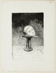 På Fadet, tallerken ti fra In Dreams af Odilon Redon
