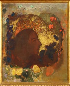 Paul Gauguin (maleri på lærred) af Odilon Redon