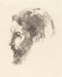 Pierre Bonnard af Odilon Redon