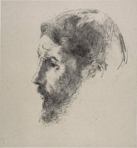 Pierre Bonnard af Odilon Redon