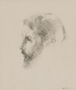 Pierre Bonnard af Odilon Redon
