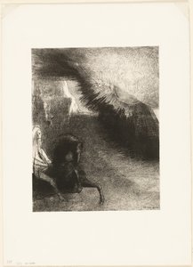 Pilgrim of the Sublunary World, plade 5 af 6 af Odilon Redon