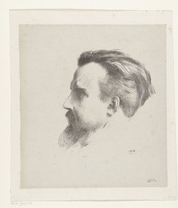Portræt af Maurice Denis af Odilon Redon
