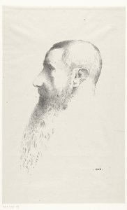 Portræt af Roger Marx af Odilon Redon