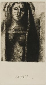 Prinsesse Maleine (Den Lille Madonna) af Odilon Redon