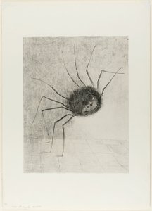 edderkop af Odilon Redon