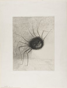edderkop af Odilon Redon