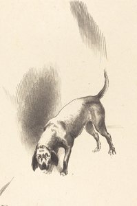 Hunden af Odilon Redon