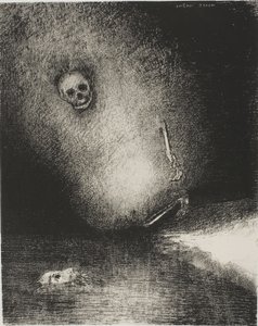 Drømmen er endt i døden, fra The Juror af Odilon Redon