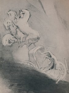 Phaetons fald, slutningen af det 19. århundrede, 1946 af Odilon Redon