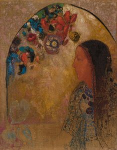 Det gotiske vindue af Odilon Redon
