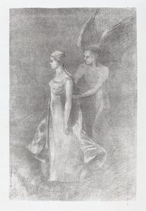 The Haunting (Hantise) af Odilon Redon