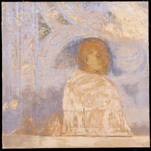 The Look, ca. 1910 af Odilon Redon