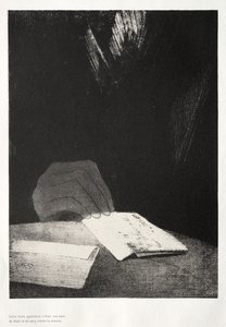 Efter alt at dømme var det en hånd af kød og blod ligesom min egen af Odilon Redon