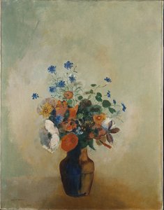 Vilde blomster, ca. 1902 af Odilon Redon