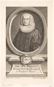 Johan August Seidlitz, Præst
