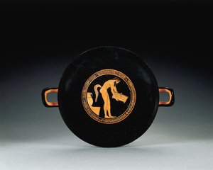 Attisk rødfiguret kylix, ca. 470 f.Kr af Oedipus Painter