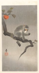 dig i kakiboom af Ohara Koson