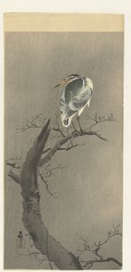 kvaksalver på tak af Ohara Koson