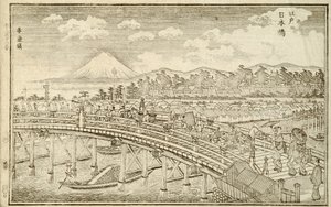 Book of Views of Edo, s. 14 af Okada Shuntosai