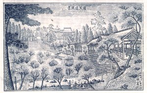 Book of Views of Edo, s. 6 af Okada Shuntosai